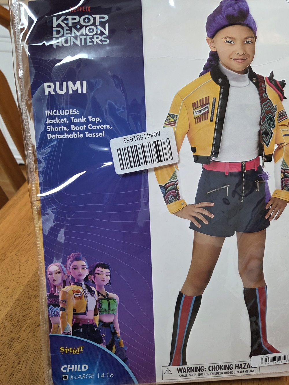 K-Pop Demon Hunters Rumi Costume Set